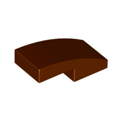 11477-192曲面スロープ2×1レディシュブラウン