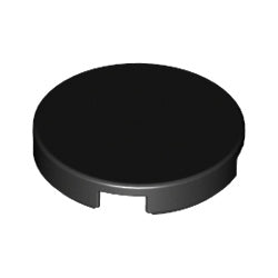14769-026タイル2×2丸ボトムスタッドホルダーブラック