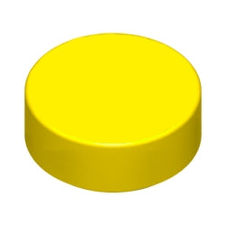 98138-024タイル1×1丸イエロー