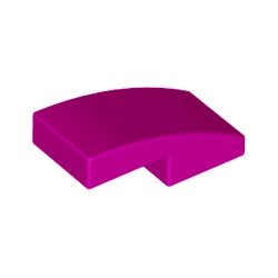 11477-124曲面スロープ2×1マジェンタ