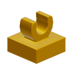 15712-297特殊タイル上部C型クリップパールゴールド