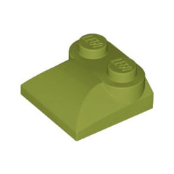 47457-155曲面スロープ2×2×2/3オリーブグリーン