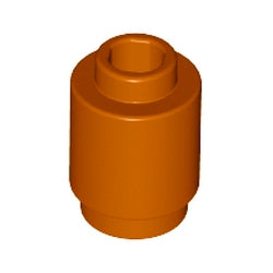 3062b-038ブロック1×1丸ダークオレンジ