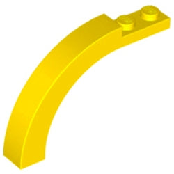 6060-024曲面アーチ1×6×3.3イエロー