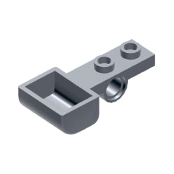 88289-179投石器(プレート1×4とペグ穴付)フラットシルバー