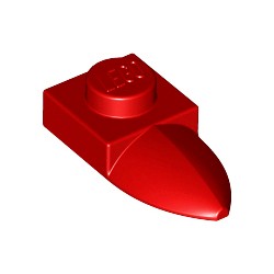 49668-021プレート1×1牙付レッド