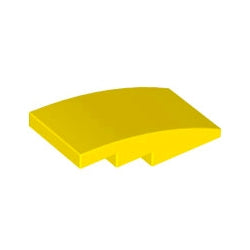 93606-024曲面スロープ4×2イエロー