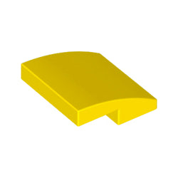 15068-024曲面スロープ2×2イエロー