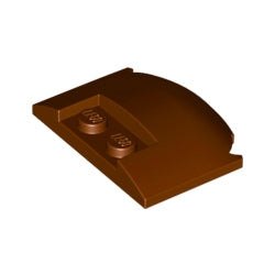 93604-192ウェッジ3×4×2/3レディシュブラウン