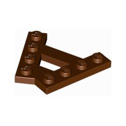 15706-192ウェッジプレートA型レディシュブラウン