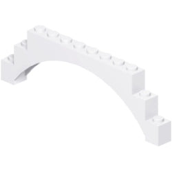 14707-001アーチ1×12×3レイズドレイズドホワイト