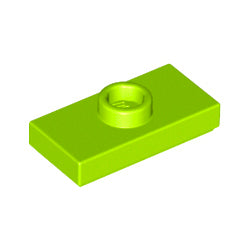 3794-119プレート1×2中央1スタッドライム