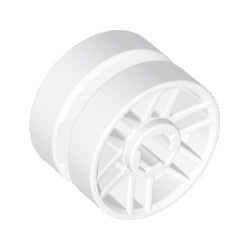 11208-001ホイール長径14ミリD×幅9.9(中央溝有)ホワイト