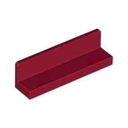 30413-154パネル1×4×1ダークレッド