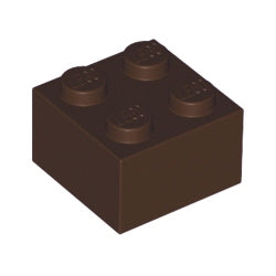 3003-308ブロック2×2ダークブラウン