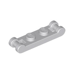 18649-194プレート1×2両端に取っ手付ライトブルーイッシュグレイ