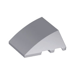 64225-194カーブウェッジ3×4ライトブルーイッシュグレイ