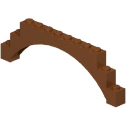 14707-192アーチ1×12×3レイズドレディシュブラウン