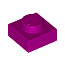 3024-124プレート1×1マジェンタ