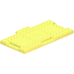 18922-226ブロック8×16×2/3プレート1×4有ブライトライトイエロー