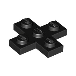 15397-026プレート3×3十字ブラック