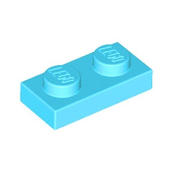 3023-322プレート1×2ミディアムアジュール