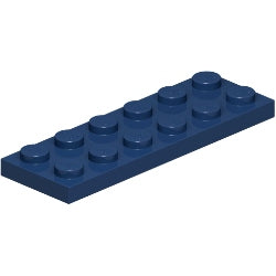 3795-140プレート2×6ダークブルー