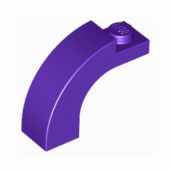 6005-268曲面アーチ1×3×2ダークパープル