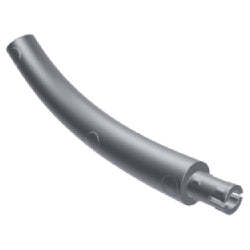 40378-179恐竜の尾(ピン付/穴有)フラットシルバー