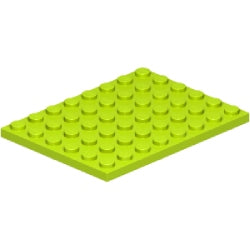 3036-119プレート6×8ライム