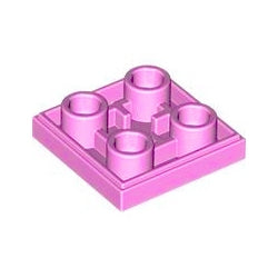 11203-222逆タイル2×2ブライトピンク