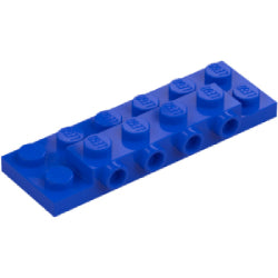 87609-023プレート2×6×2/3側面にスタッド有ブルー