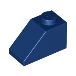 3040-140スロープ45度2×1ダークブルー