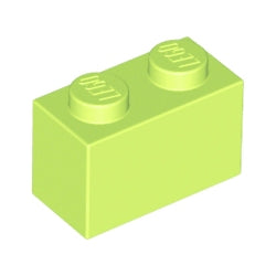 3004-326ブロック1×2イエローウイッシュグリーン