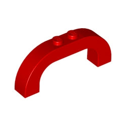 曲面アーチ1×6×2 レッド