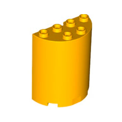 6259-191シリンダーハーフ2×4×4ブライトライトオレンジ