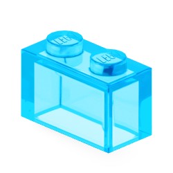 3065-042ブロック1×2トランスライトブルー