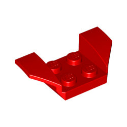 41854-021ウィングマッドガード2×4レッド