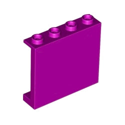 60581-124パネル1×4×3サイドサポートマジェンタ