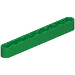 40490-028テクニックリフトアーム1×9グリーン