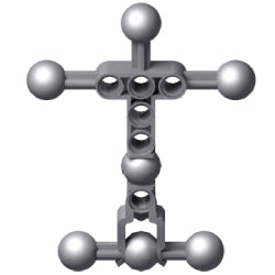 90626-179ヒーローファクトリートルソー-スモール7ボールジョイントフラットシルバー