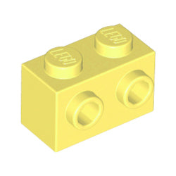11211-226ブロック1×2片側面に2スタッド有ブライトライトイエロー