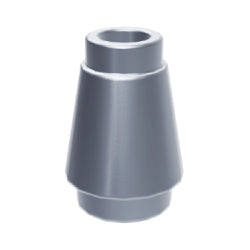 4589b-179コーン1×1フラットシルバー