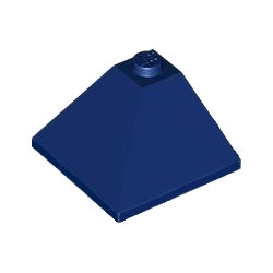 3675-140スロープ33度3×3コーナー2方向傾斜ダークブルー