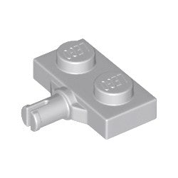 21445-194プレート1×2片側小径軸ホルダー付ライトブルーイッシュグレイ