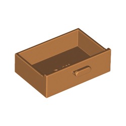 4536-137コンテナ引きだし2×3ミディアムダークフレッシュ