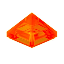 22388-047スロープ45度1×1×2/3三角錐トランスネオンオレンジ
