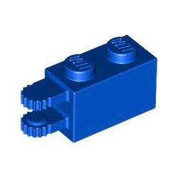 30540-023ヒンジブロック1×2ロック水平指2本ブルー(旧型)