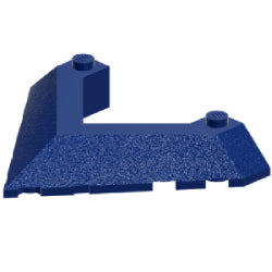22390-140ウェッジ6×8ポインテッドカットアウトダークブルー