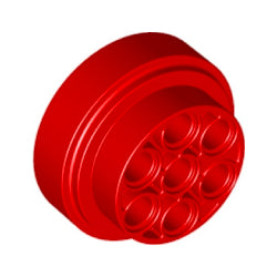 60208-021テクニックホイール長径31ミリ×幅15ミリレッド